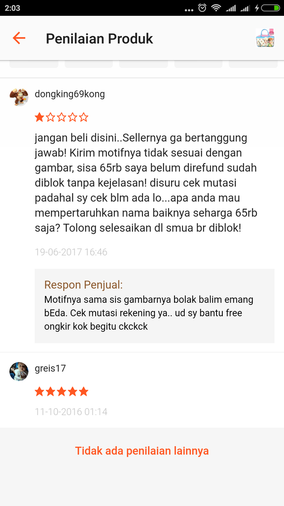 Penipuan oleh akun Bryantbrave