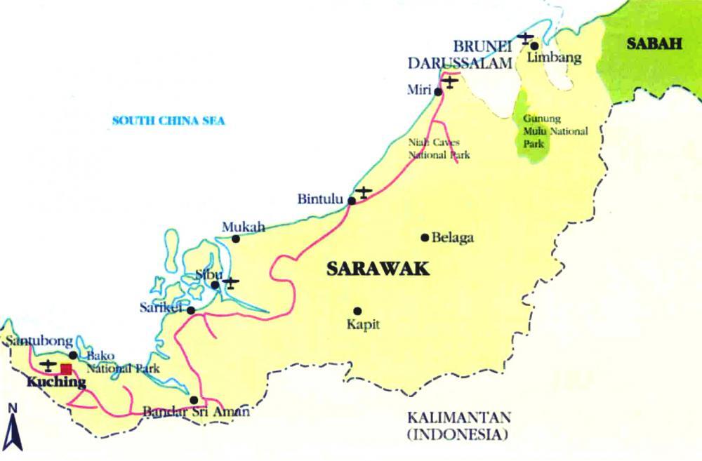 YUK KELILING UJUNG BARAT SAMPAI TIMUR SARAWAK, MALAYSIA (BAGIAN 1)