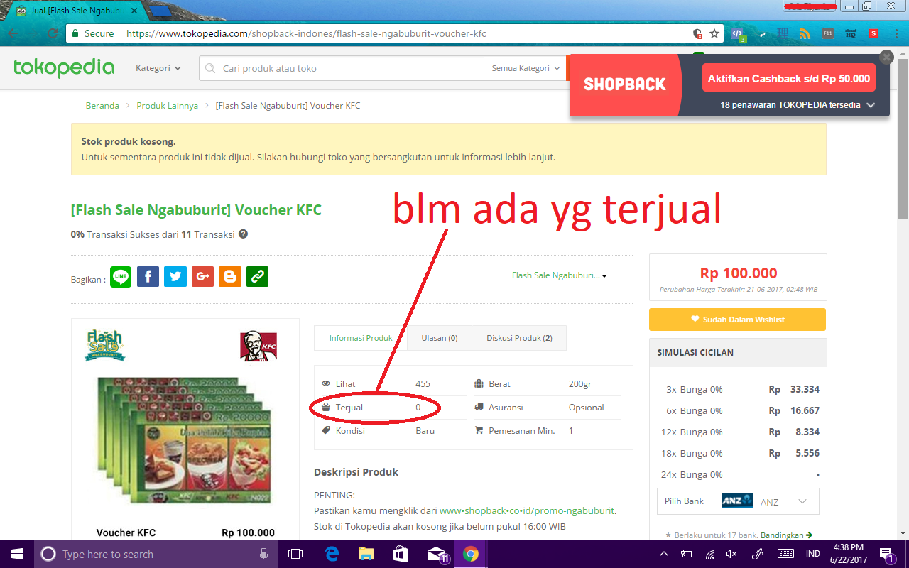 &#91;ASK&#93; Flash sale Ramadan dari Shopback.co.id fake?