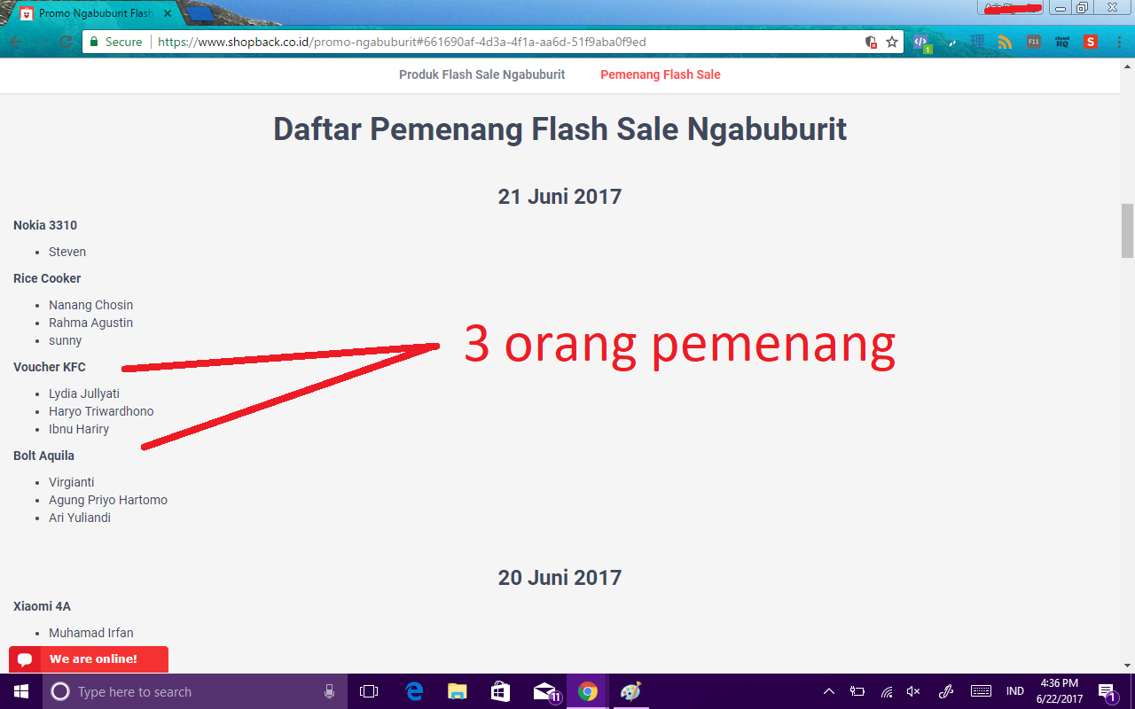 &#91;ASK&#93; Flash sale Ramadan dari Shopback.co.id fake?