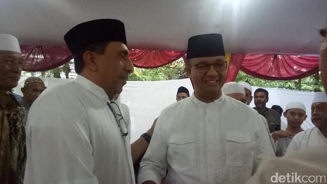 Anies Bertemu Ketua DPP FPI Saat Bukber dengan Warga Pejaten