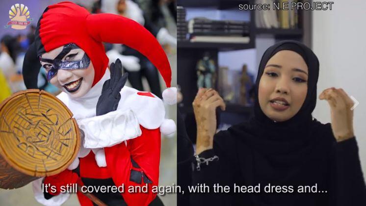 Unik! Komunitas Hijab Cosplay Curi Perhatian Netizen
