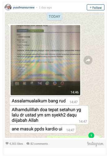 Ini Doa Yusuf Mansur untuk Calon Dokter Spesialis Jantung agar Banyak Harta