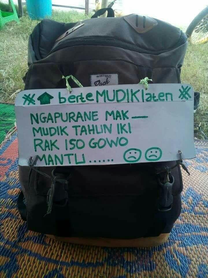 Sangat Menyentuh : Tulisan Menghibur Kaum Pemudik