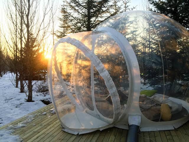 Hotel Bubble di Islandia bisa diterapkan di sektor Pariwisata Indonesia.
