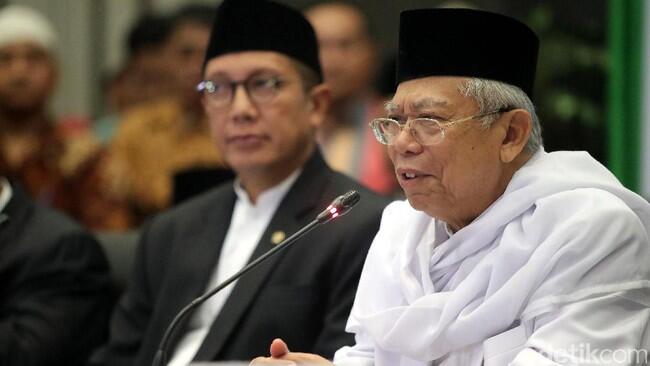 KH Maruf Amin: Kalau Masih Ada Dendam Jangan Jadi Khatib