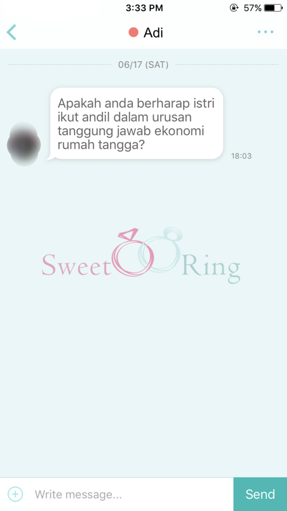 Kalau dichat seperti ini, apa jawaban anda?