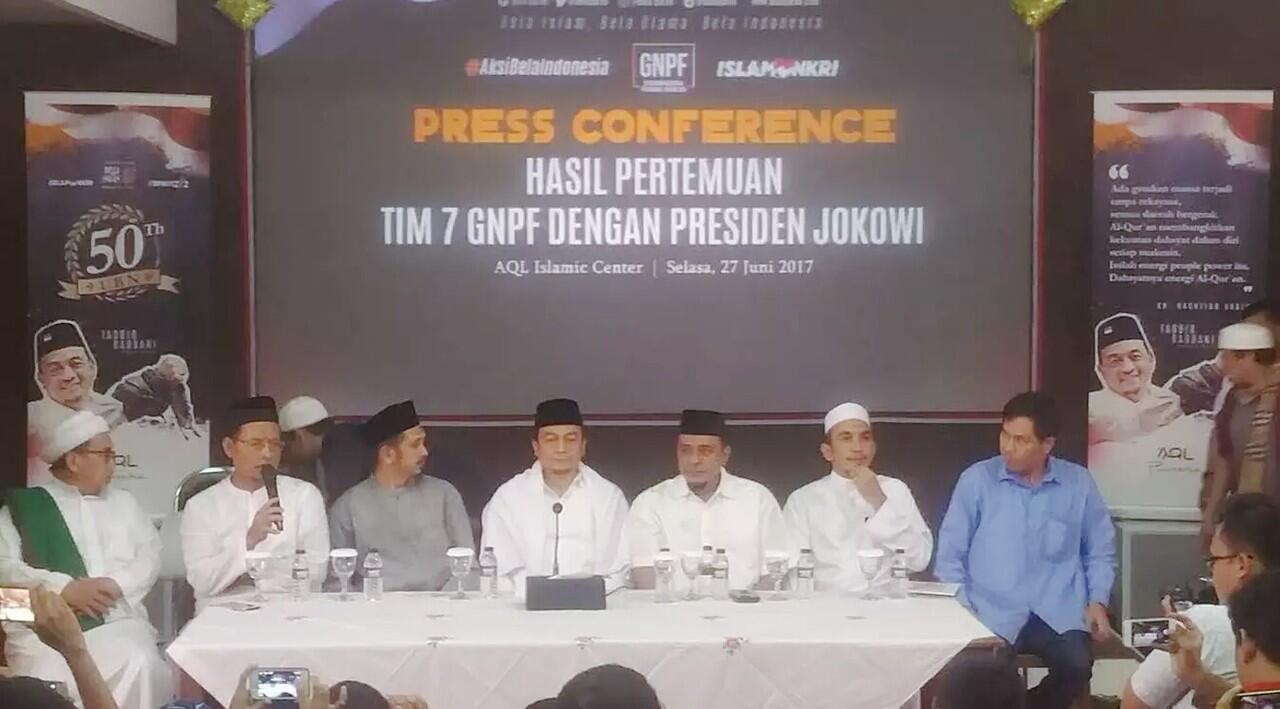 GNPF MUI: Kami Tak Meminta Bertemu Presiden Jokowi, tapi...