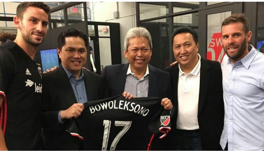 Boy dan Erick Thohir Bangun Stadion Sepakbola Rp 6 T di Washington