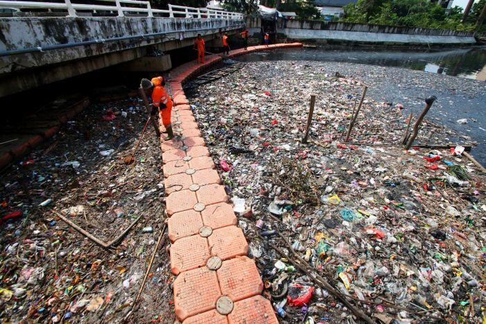 Lebaran dan sampah di Jakarta