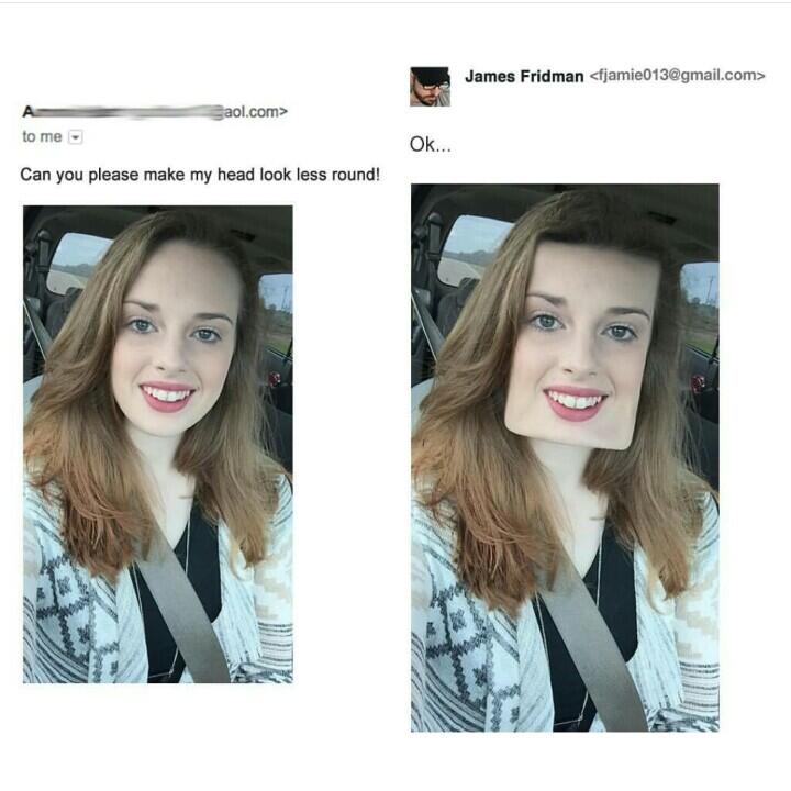 10 Foto Hasil Editan James Fridman