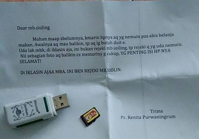 Cara Mengembalikan Ponsel Orang Yang Hilang Ini Bikin Ngakak…
