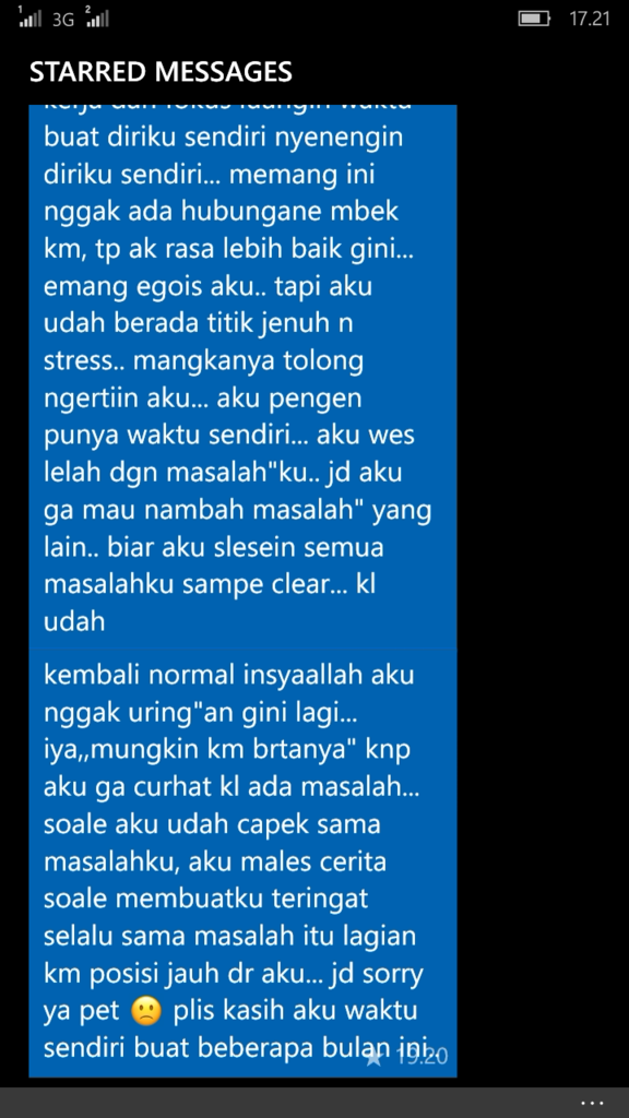 HELP.! 2 bulan gak dikabari cewe ane.
