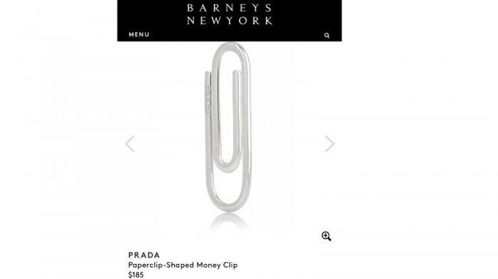 Brand Mewah Prada Jual Penjepit Kertas, Harganya Rp 2,5 Juta