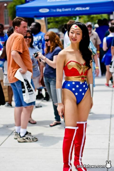 Gimana Cantiknya Kalau Cewek Asia Jadi Wonder Womann ????