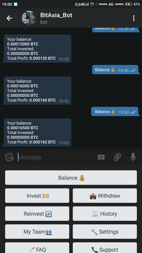 Bitcoin @ Telegram free BTC buat Agan..
