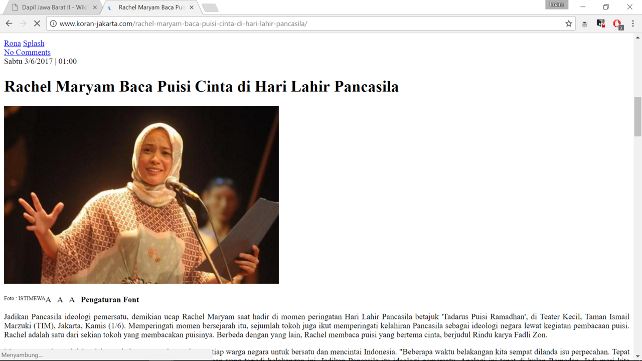 Penasaran ga sih, siapa wakil kita di dpr?