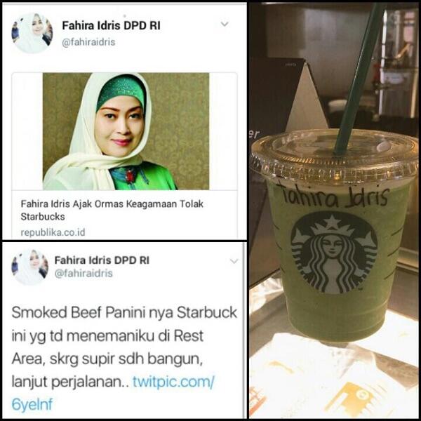 Fahira Idris Ajak Ormas Keagamaan Tolak Starbucks