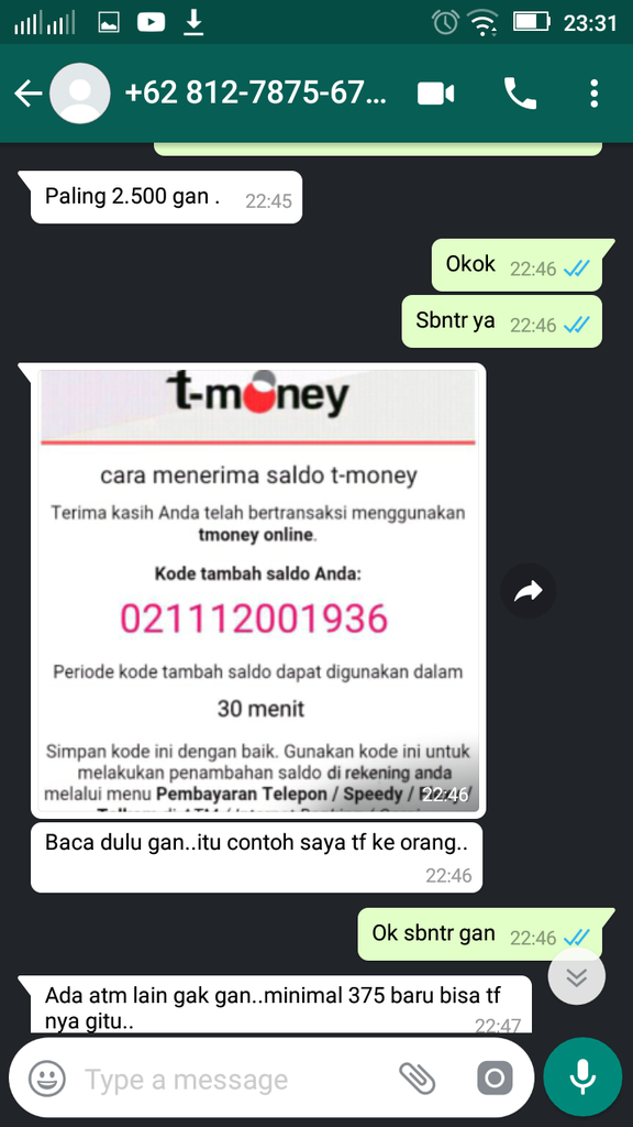 Waspada penipuan dengan modus T-Money