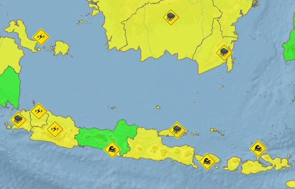BMKG Prediksi Hujan Merata di Jabodetabek Malam Nanti
