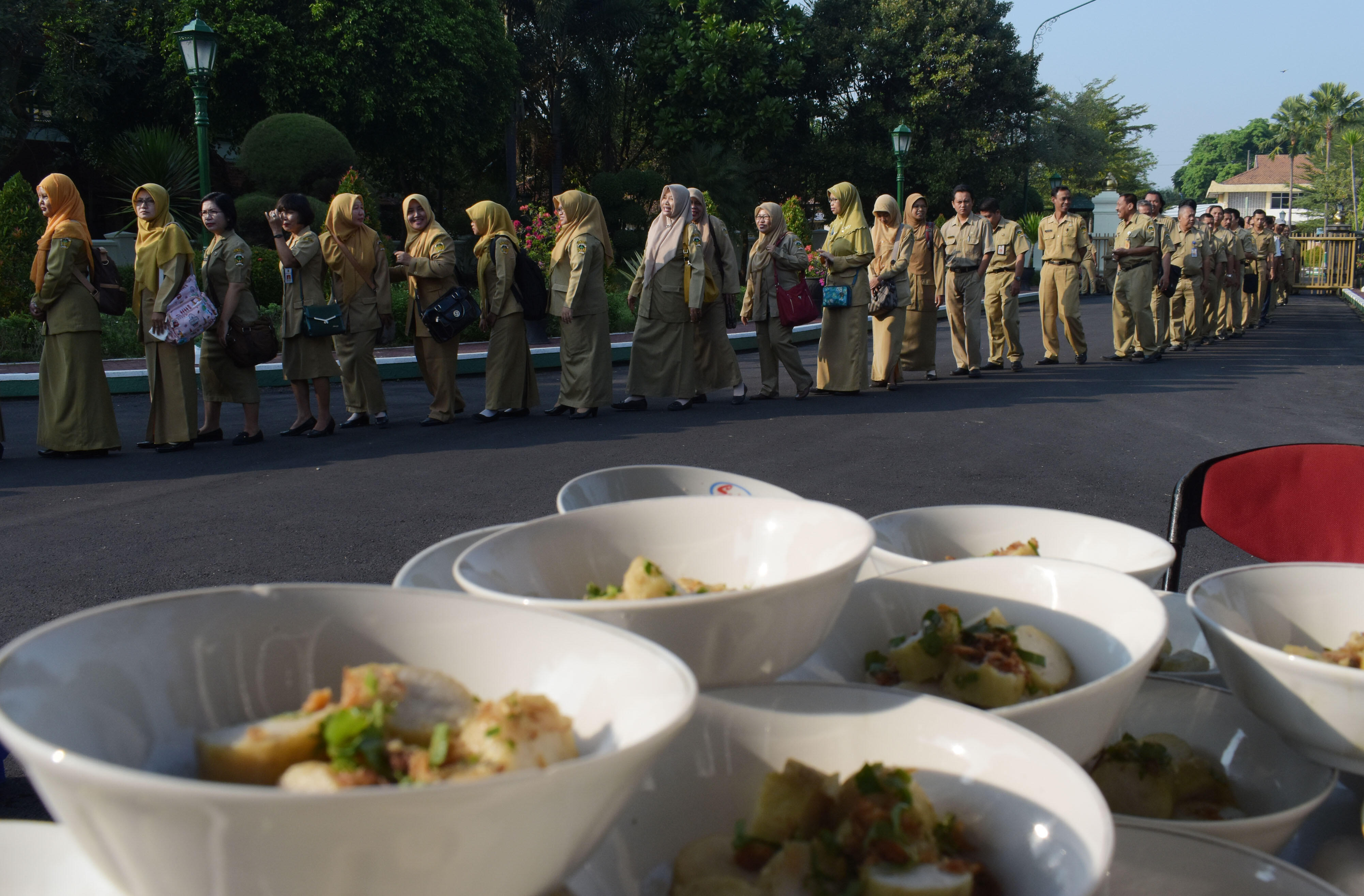 Tiga ASN Dipecat saat Apel Perdana