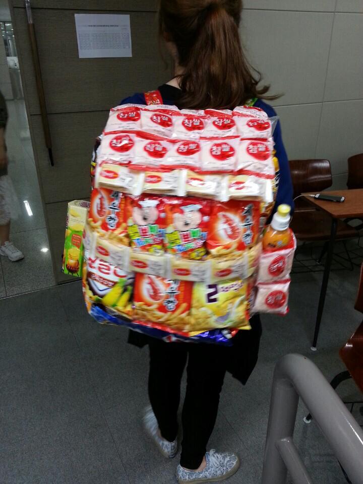 Dus Snack Unik Korea Lagi Tren di Korea Ransel Snack yang Unik Banget KASKUS