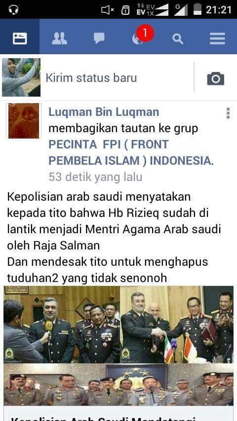 Berkeras Soal Kriminalisasi Ulama, Rizieq Tolak Rekonsiliasi