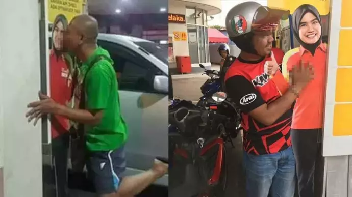 Model Iklan Shell Foto Iklan Di Malaysia Digunakan Pose Tidak Senonoh. | KASKUS