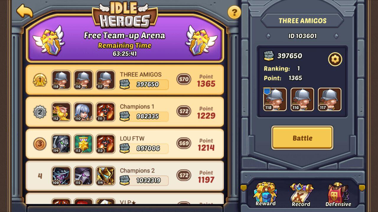 - IDLE HEROES -