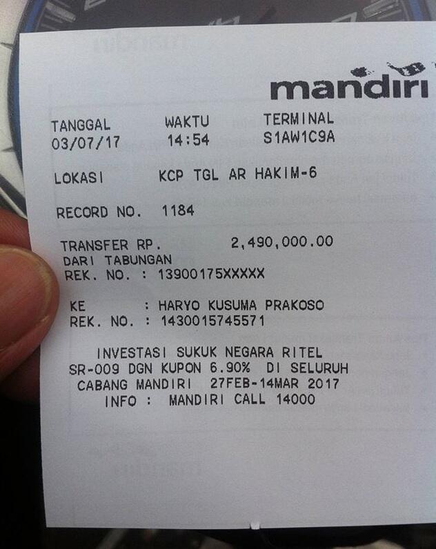 Baru kena tipu di Kaskus atas nama Haryo Kusuma Prakoso