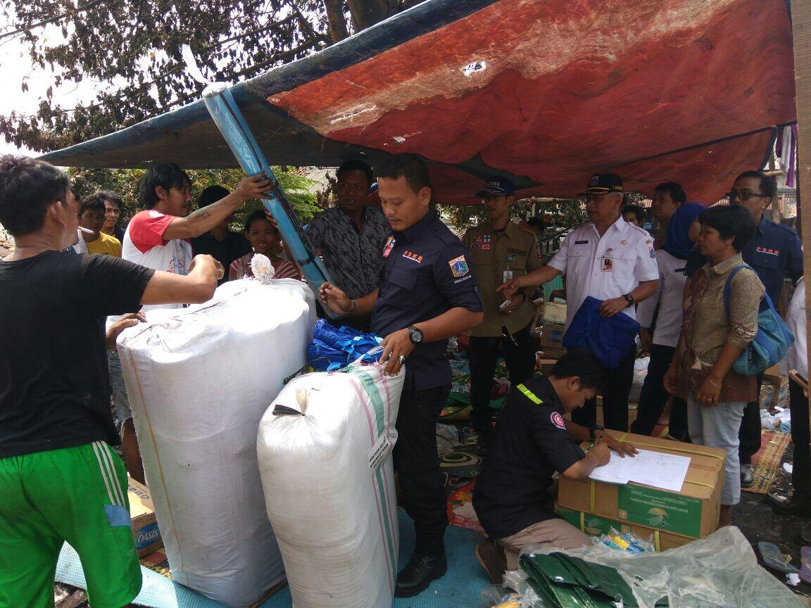 Kebakaran Menteng Atas, PSKB Distribusikan Bantuan