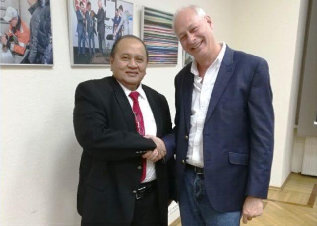Emir Moeis Bertemu Wakil Menteri Komunikasi dan Media Massa Rusia