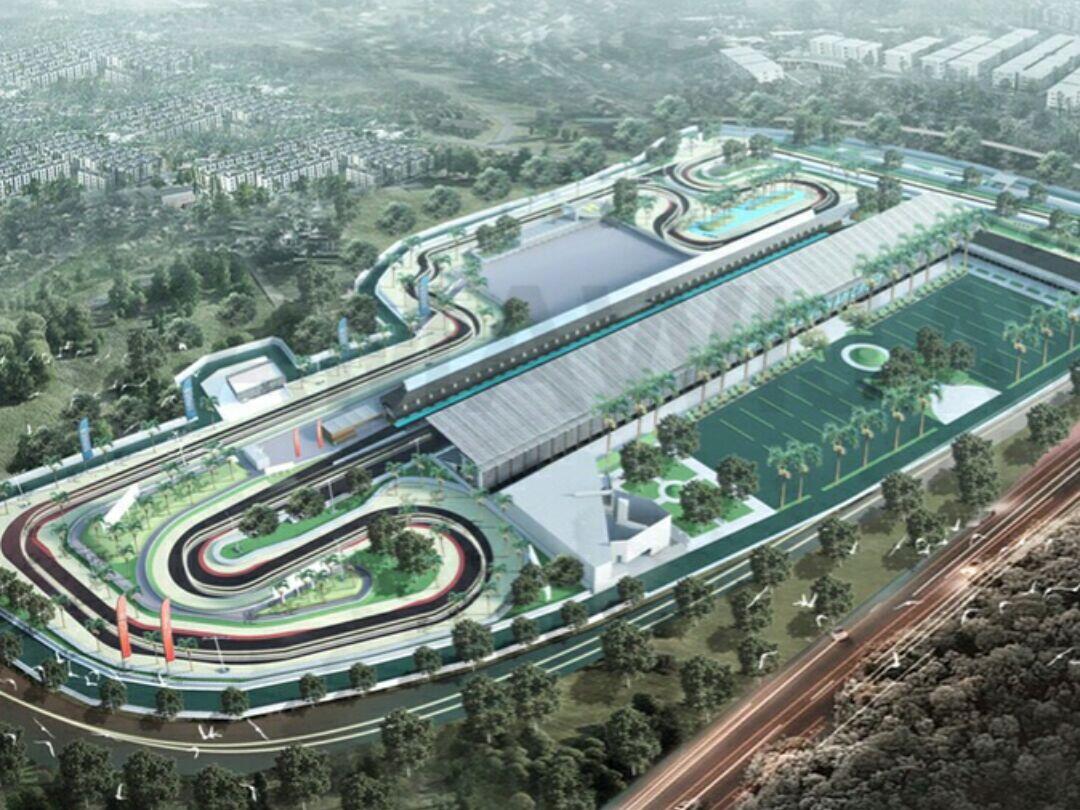 Ridwan Kamil Pamerkan Desain Sirkuit Balap Motor dan Mobil di Bandung