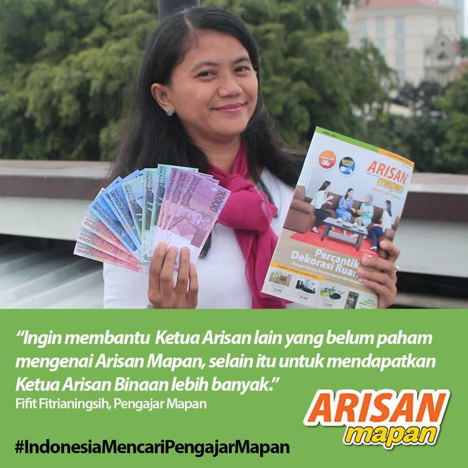 IKUT ARISAN, KOMISINYA BIKIN MAPAN