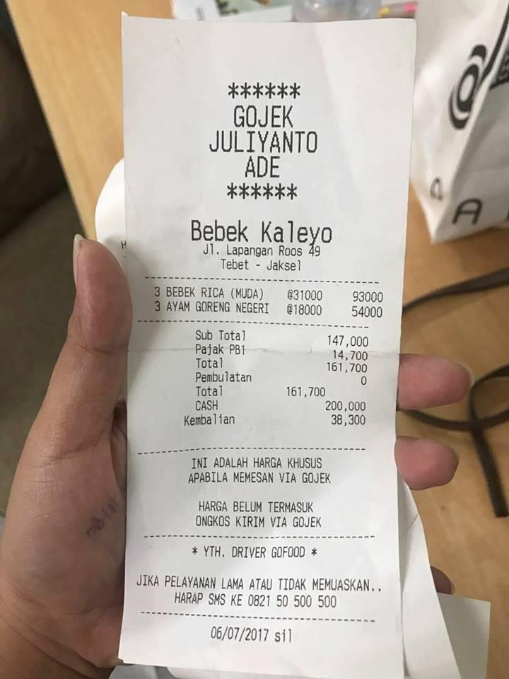 Heboh Pesanan GoFood Fiktif dari Satu Pemesan