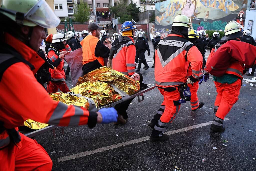 76 Polisi Terluka dalam Kerusuhan Jelang KTT G20 di Hamburg