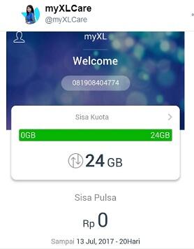 Kuota masih Banyak, Internet XL Go tidak Dapat Diakses
