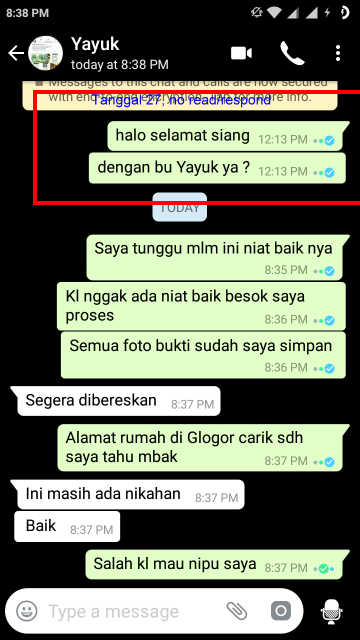 Surat Terbuka Untuk Yayuk aka Sri Mudji Rahayu 