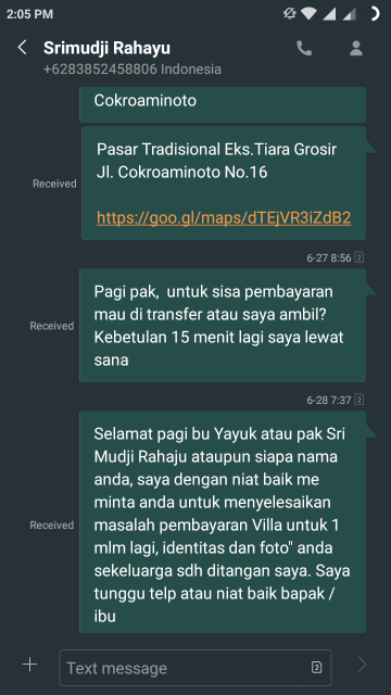 Surat Terbuka Untuk Yayuk aka Sri Mudji Rahayu 