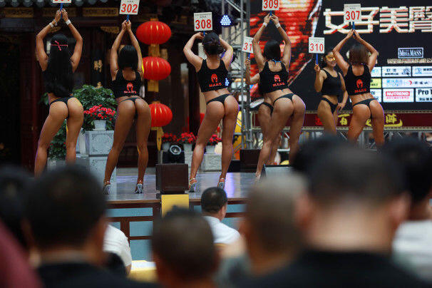 Kompetisi Bokong Terindah Di China, NO 3 Hot Banget