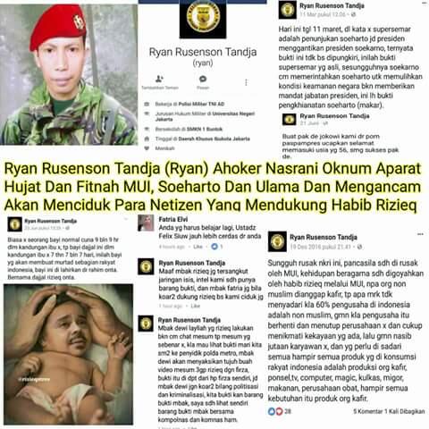 Memakai Seragam TNI, Penghina Habib Rizieq Ternyata TNI Gadungan !