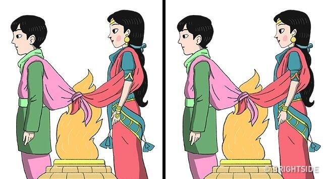 Cuma 5% orang di dunia bisa menjawab perbedaan di 5 pasang gambar ini