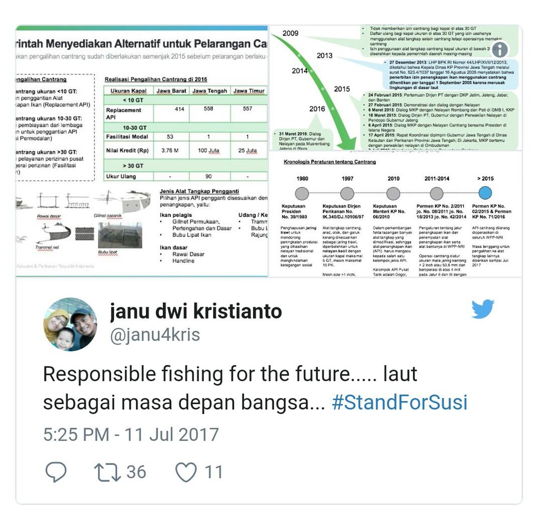 #StandForSusi Geser #GantiMenteriSusi