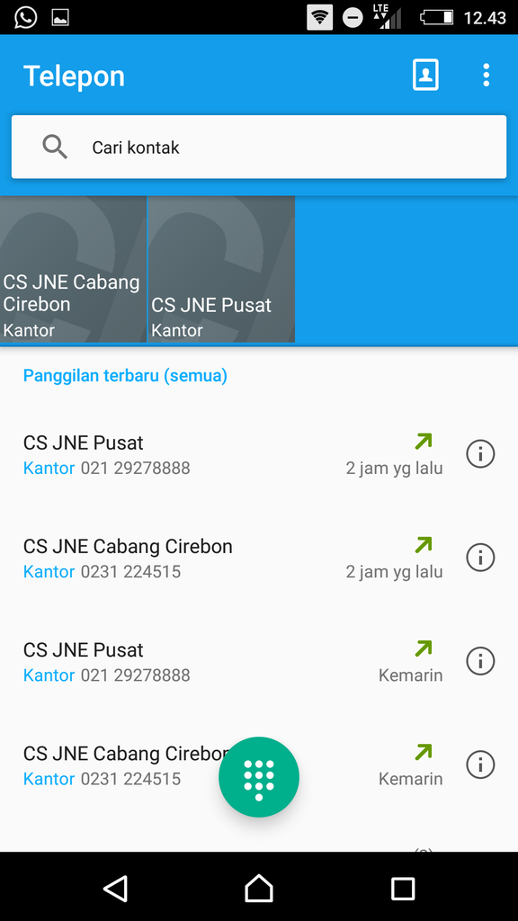 Pihak JNE dan BUKALAPAK wajib masuk !!!