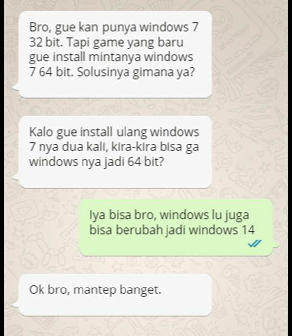 Obrolan Orang Gaptek Yamg Bisa Bikin Stress Berat