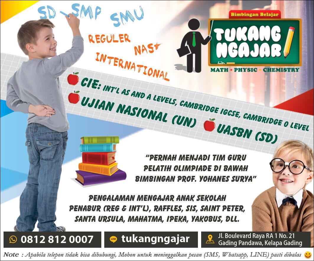Lowongaan guru bimbel