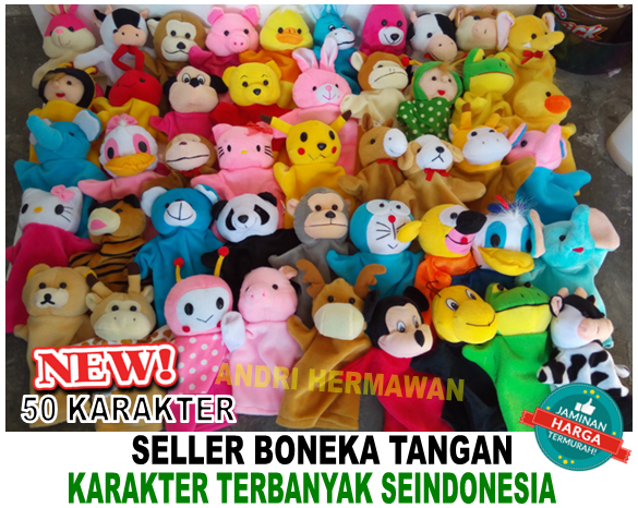 Grosir Boneka  Tangan Surabaya 