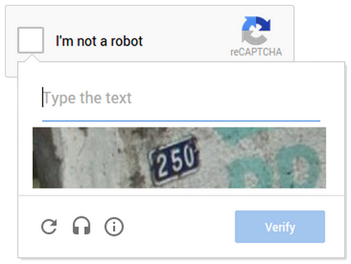 Kalo Captcha-nya Begini, Gimana Ngetiknya ya?