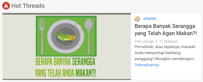 Berapa Banyak Serangga yang Telah Anda Makan?!