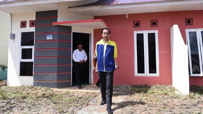 Jokowi Hadirkan Rumah DP 1% di Kalimantan Timur